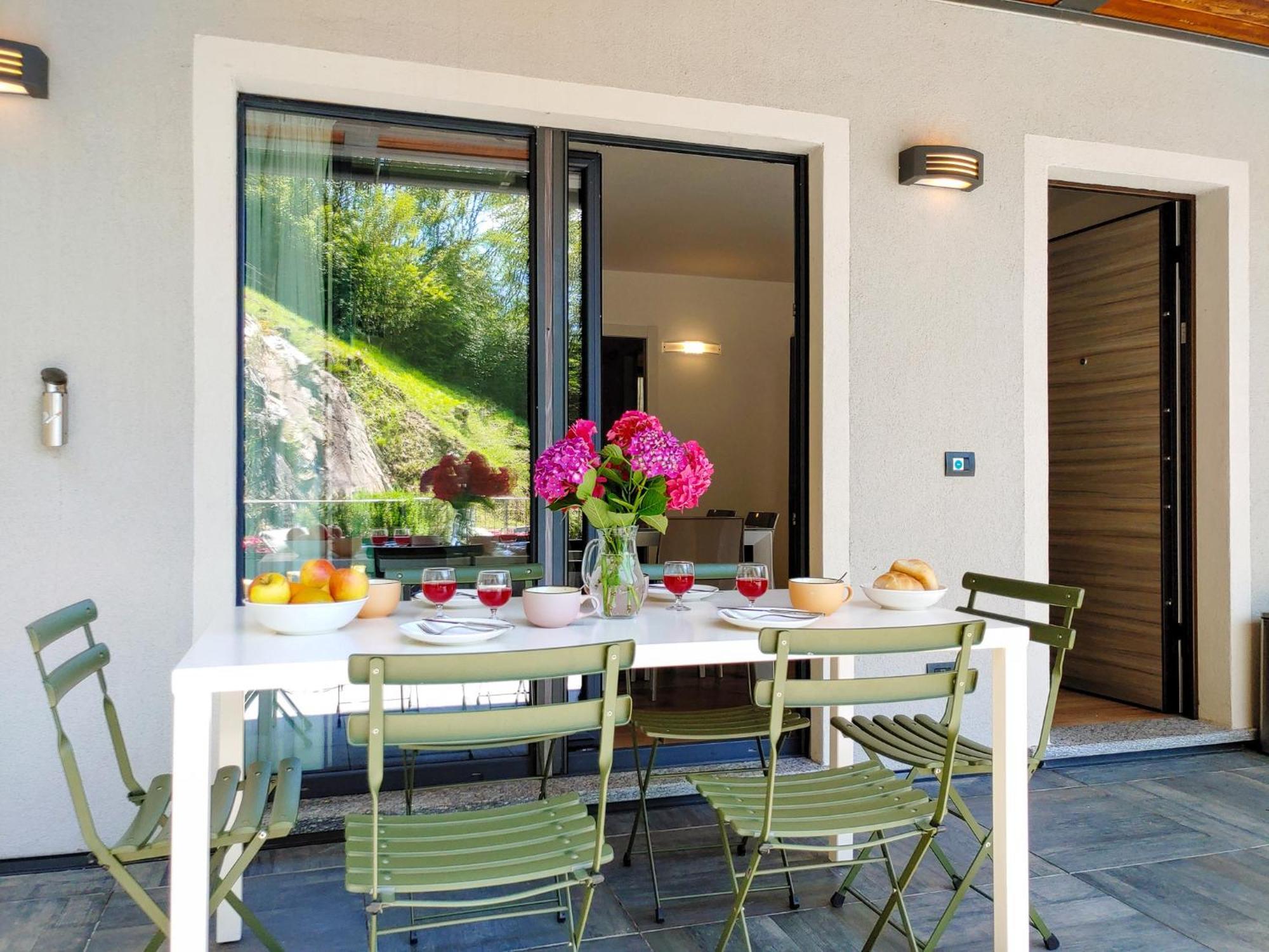 Dascio Vita See Ferienwohnung Mit Dachterrasse Екстер'єр фото