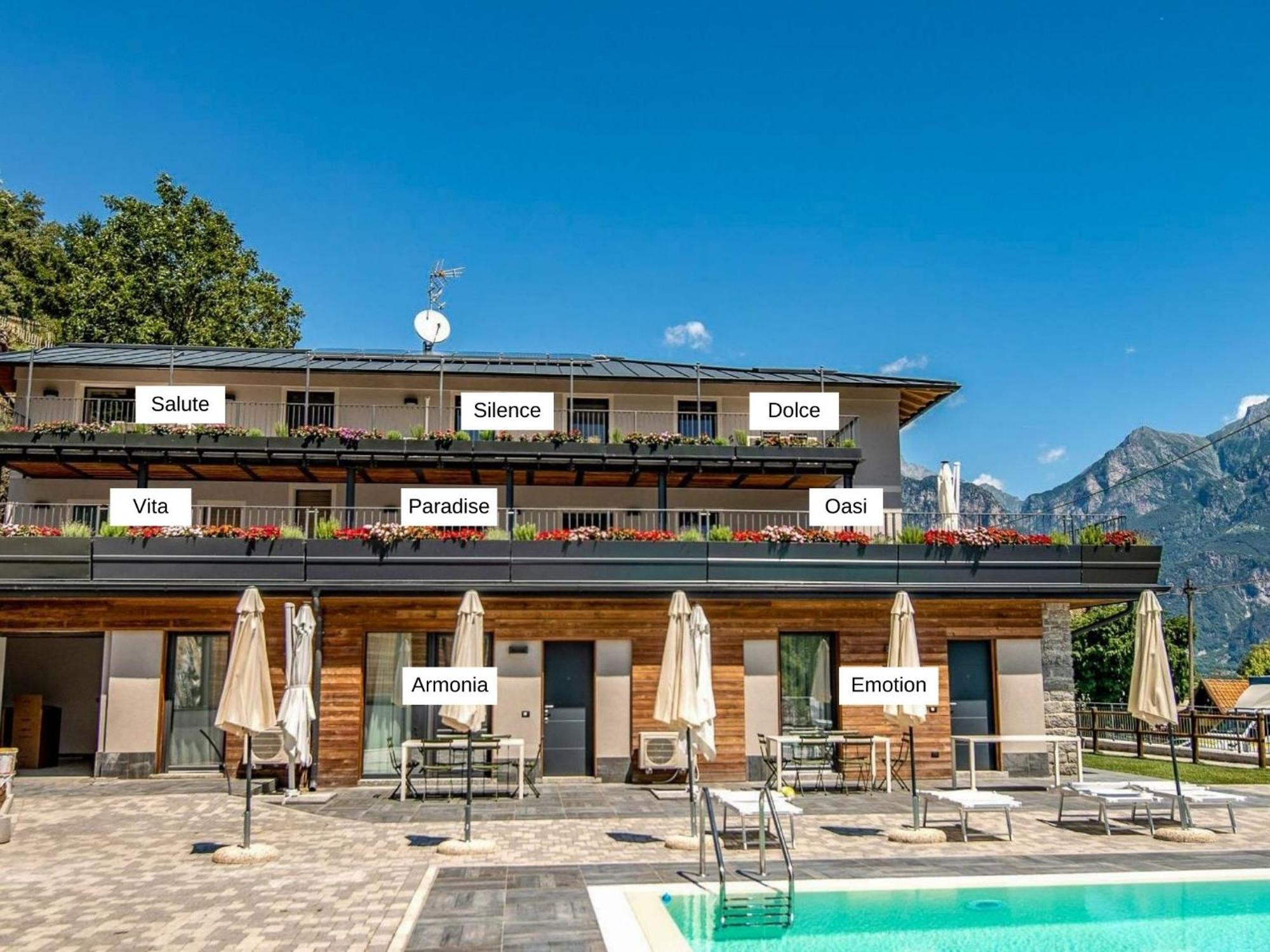 Dascio Vita See Ferienwohnung Mit Dachterrasse Екстер'єр фото